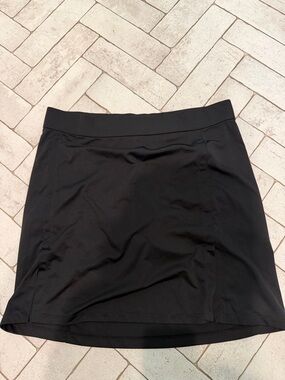 Classic Black Mini Skirt with Elastic Waistband